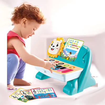 Дитяче піаніно з нотами та піснями Інтерактивний музичний інструмент Розвивальна іграшка синтезатор для дітей