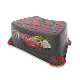 Дитяча антиковзаюча сходинка для ванної Disney Auto Graphite Lorelli Графітовий