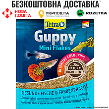 Корм Tetra Mini Guppy для рибок гуппі, 12 г (пластівці)