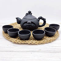 Чайний набір керамічний для китайської чайної церемонії на 6 персон "Крізь століття та час"