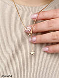 Кольє срібне або у позолоті (два варіанти), фото 5