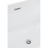 Ванна окремостояча 170х80х58 см акрилова Insana Jetta WB овальна з сифоном і ніжками, фото 7