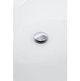 Ванна окремостояча 180х80х58 см акрилова Insana Jetta WB овальна з сифоном і ніжками, фото 8