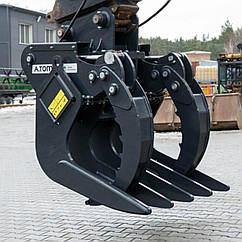Корчувальник із гідравлічним захватом A.TOM на екскаватор