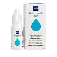 Disop Hidro Health DD 15 мл| Зволожуючі Краплі для очей| Краплі для контактних лінз|