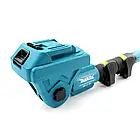 Акумуляторна пилка 15см Makita DUC155Z з телескопічною штангою 2м для догляду за садом два АКБ у комплекті, фото 8