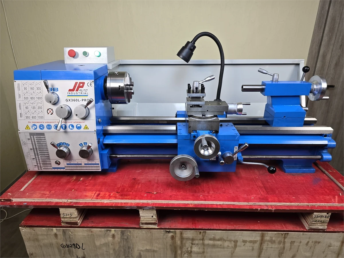 Токарно-винторезный станок JPAuto Industrial GX360L-PRO 360x750 1500W