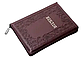 Біблія середня 055 zti шкір.зам, розмір 14.5 х 20.5 см, переклад Огієнко (арт. 1015604) Квіти, фото 2