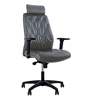 Крісло керівника Konsul R HR ES PL64 eco-70 сіра (Новий Стиль ТМ)