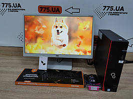 Комплект: комп'ютер Intel Core i3-6100/ 8GB/ 120GB, монітор 24", клавіатура, миша, WiFi