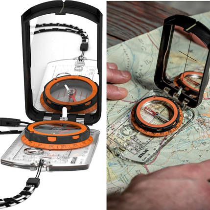 Silva Expedition S | Точний картографічний компас з прицільним дзеркалом для професійного використання та навігації, фото 1