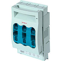 Вимикач-роз'єднувач під запобіжник e.fuse.VR.160, габарит 00, 3 полюси, 160 А