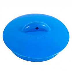 Пробка для сифона у ванну Santeh Plast 43 х 44 мм синя упаковка 10 штук