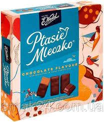 Цукерки Пташине Молоко із шоколадним смаком E.Wedel Ptasie Mleczko 360 г Польща