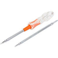 Індикатор-викрутка e.tool.test07 190х4, 5хph1 прямий + хрестовий АС100-500 В