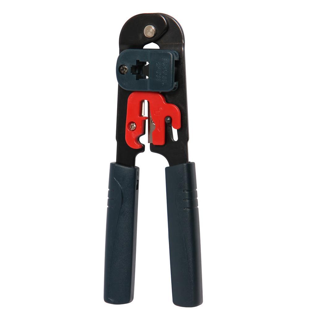 Інструмент e.tool.crimp.ht.208.m для обтискання конекторів, зачищення та різання кабелю