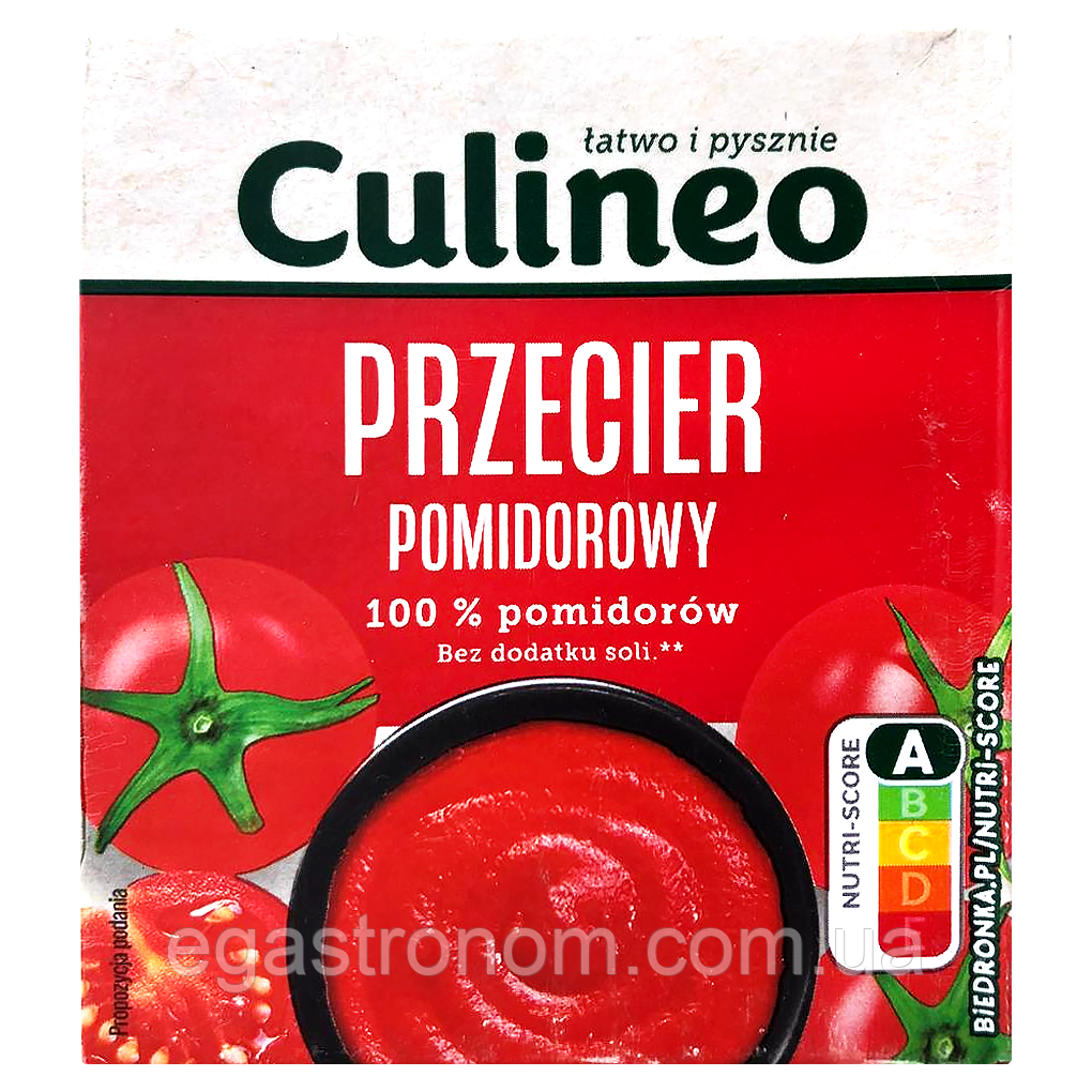 Томатна паста Кулінео Culineo 500g 12шт/ящ (Код: 00-00017361), фото 1