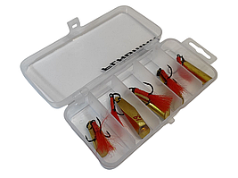 Набір блешень Грушка-куля (латунь), трійник Origin (вага 10-25 грам)