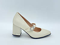 Шкіряні туфлі на підборах. Erisses. Маленькі ( 33, 34, 35 ) розміри.