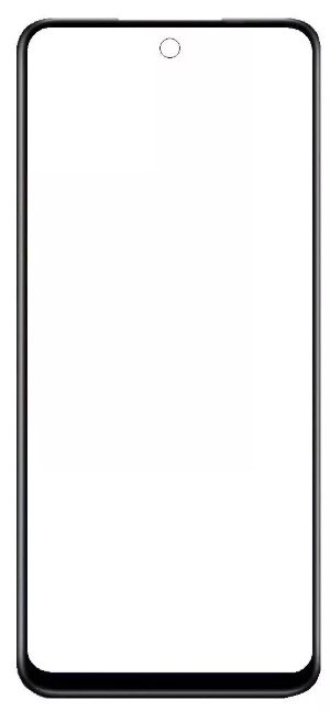 Скло корпусу для Infinix Hot 30 Play NFC, чорне, з OCA-плівкою