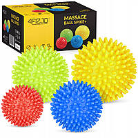 Масажні м'ячі з шипами 4FIZJO Spike Balls 4 шт (P-5907739310514)