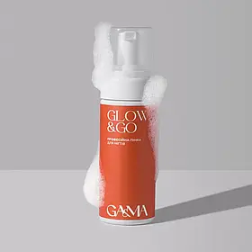 Очищуюча пінка для нігтів Ga&Ma Foam Glow&Go, 150 мл