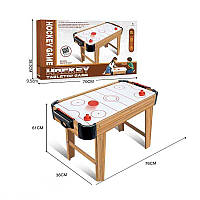 Аерохокей 2556 (6) на батарейках, шайби, 76х38х61 см, в коробці