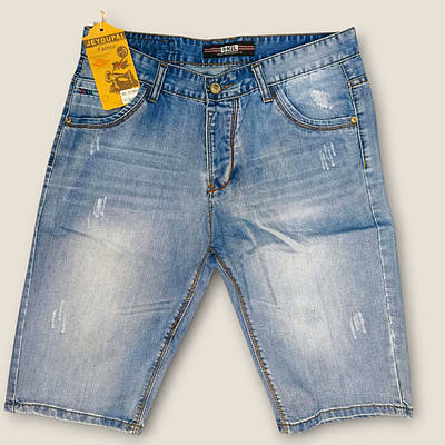 Джинсові шорти чоловічі FC903 оптом та в роздріб