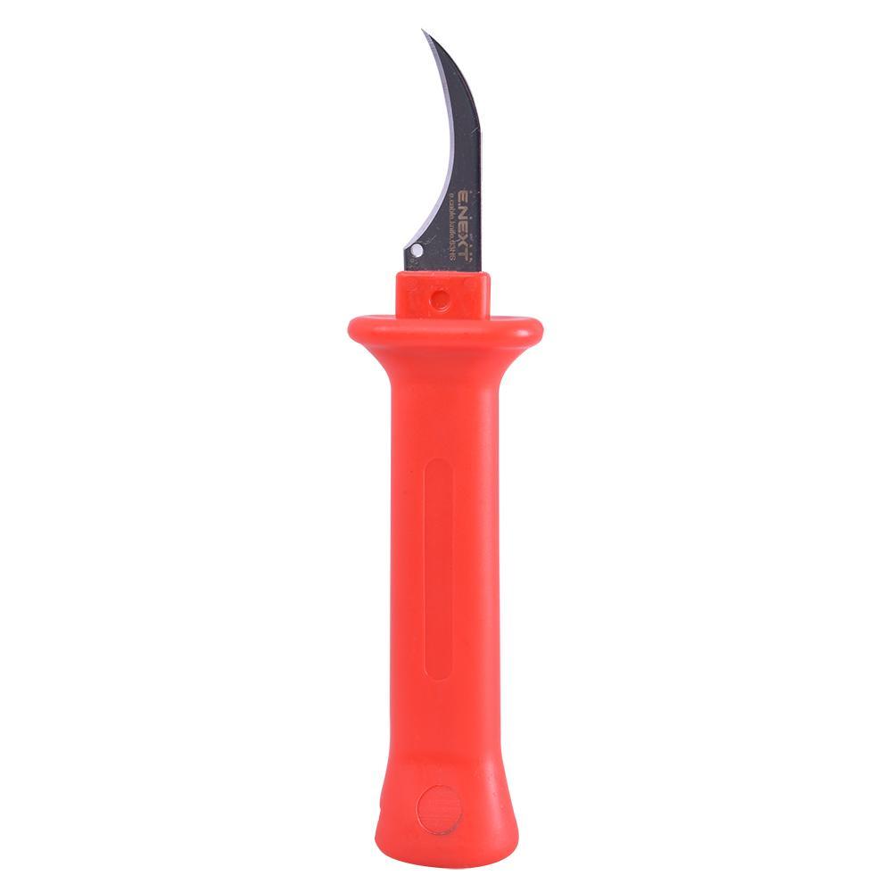 Ніж для зняття ізоляції e.cable.knife.33HS серпоподібний