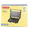 Гриль-мультипекар електричний з антипригарним покриттям 23*14.5см Kamille KM-6721, фото 8