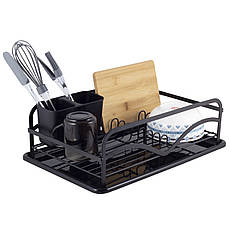 Сушарка для посуду з піддоном 41,5 х13, 5х28 см Kamille KM-0755