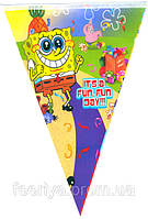 Гирлянды вымпелы "SPONGE BOB" 2,5 м