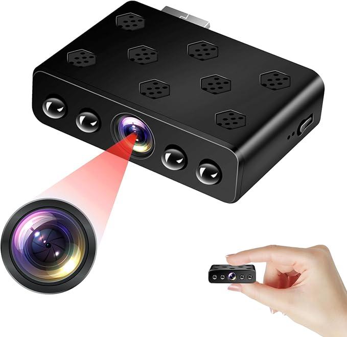 Компактна WiFi-камера TANGMI 1080P – нічне бачення, детектор руху, USB