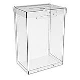 Скринька EKOSTAR для збору грошей 160x230x110 мм об'єм 4 літрів, фото 2