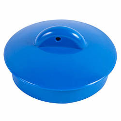 Пробка для сифона у ванну 41 х 42 мм синя упаковка 10 штук