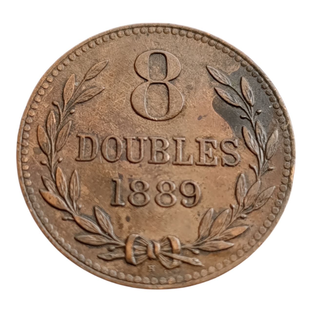 Гернсі 8 дублів, 1889, фото 1
