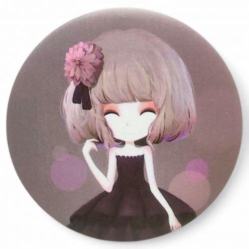 Люстерко двостороннє кругле "Лялька", фото 1