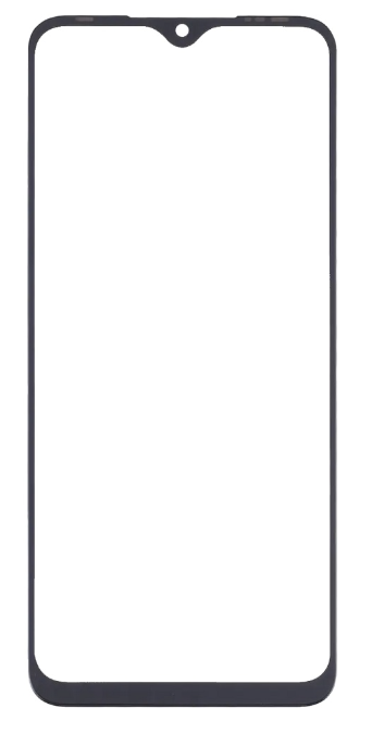 Скло корпусу для Infinix Hot 10s/Hot 10T/Hot 9 Play/Tecno Spark 7P, чорне, з OCA-плівкою