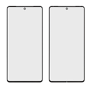 Скло корпусу для Google Pixel 7 Pro, чорне, з OCA-плівкою, оригінал PRC, з олеофобним покриттям