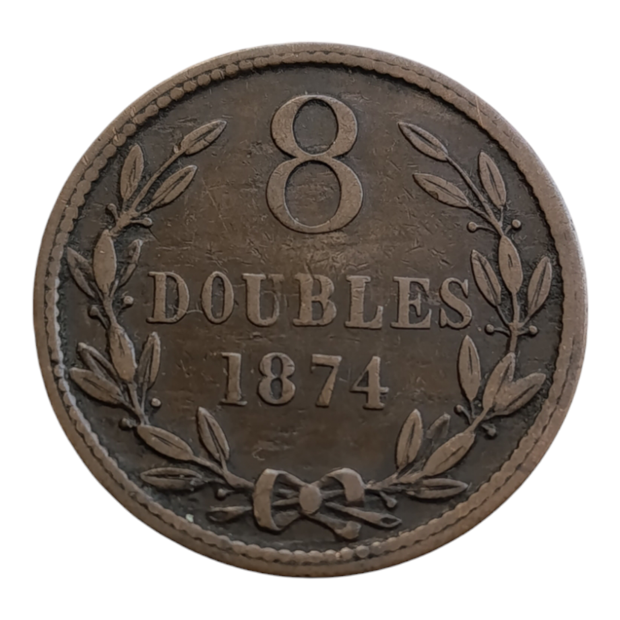 Гернсі 8 дублів, 1874