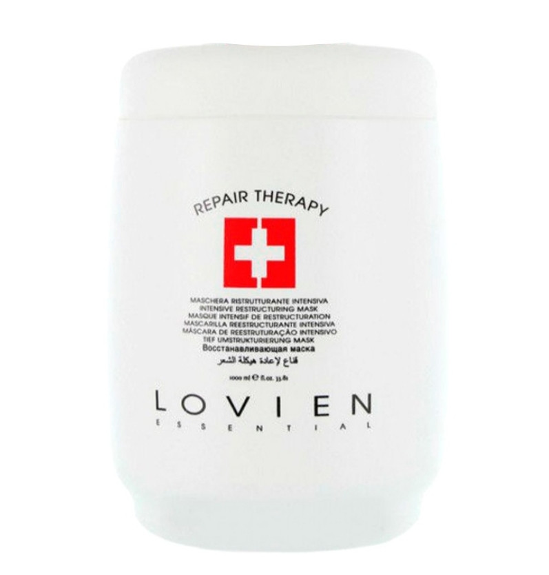 Маска глибоке відновлення Lovien для пошкодженого волосся 1000мл Repair Therapy Mask