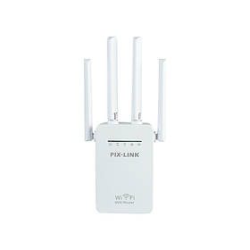 Підсилювач сигналу Wi-Fi 300 Mbps, 4 антени, 9Q Репітер, розширювач зони покриття, 2.4 GHz