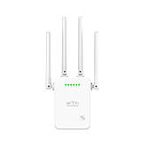 Підсилювач сигналу Wi-Fi 300 Mbps, 4 антени, U9 Репітер, розширювач зони покриття, 2.4 GHz, фото 3