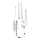Підсилювач сигналу Wi-Fi 300 Mbps, 4 антени, U9 Репітер, розширювач зони покриття, 2.4 GHz, фото 4