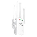 Підсилювач сигналу Wi-Fi 300 Mbps, 4 антени, U9 Репітер, розширювач зони покриття, 2.4 GHz, фото 5