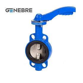 Засувка поворотна диск чавунний Genebre (Іспанія) тип 2103