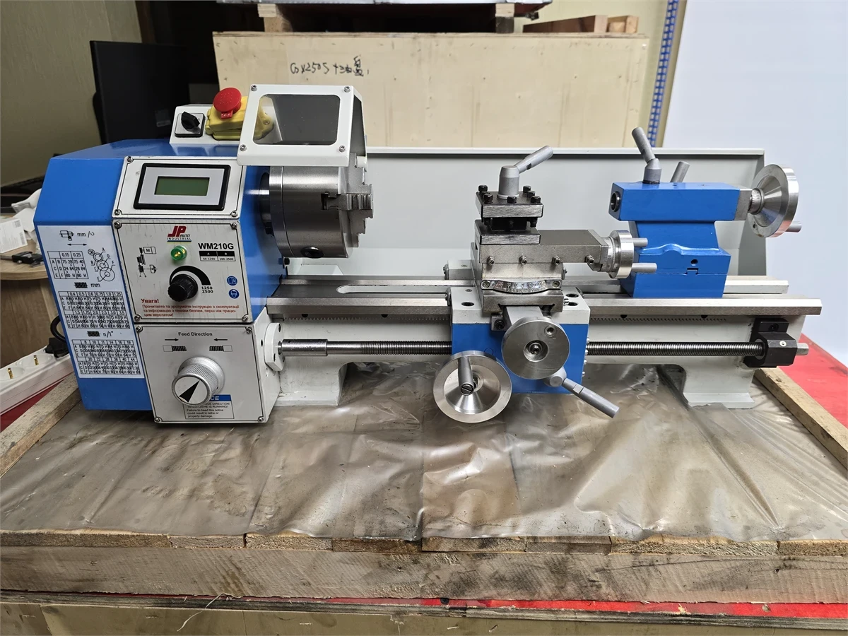 Токарний верстат JPAuto Industrial CJ0618 750w для металу 180x350 бешкетковий DBL180