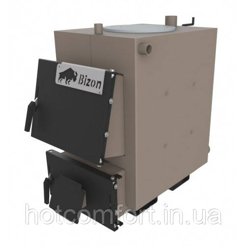 Твердопаливний котел Bizon М-100П (10 кВт с плитою)