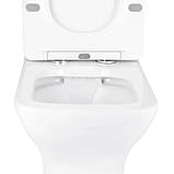 Унітаз-компакт Mixxus STYLE-0403-R 620х360х800mm, система змиву RIMLESS (MI6727), фото 2