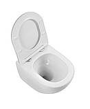 Унітаз підвісний Mixxus ELLIPSE-0306-T3 520x360x365mm, система змиву TORNADO 3.0 (MI6704), фото 4